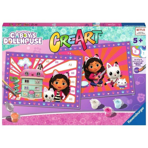 Ravensburger - CreArt Gabby's Dollhouse