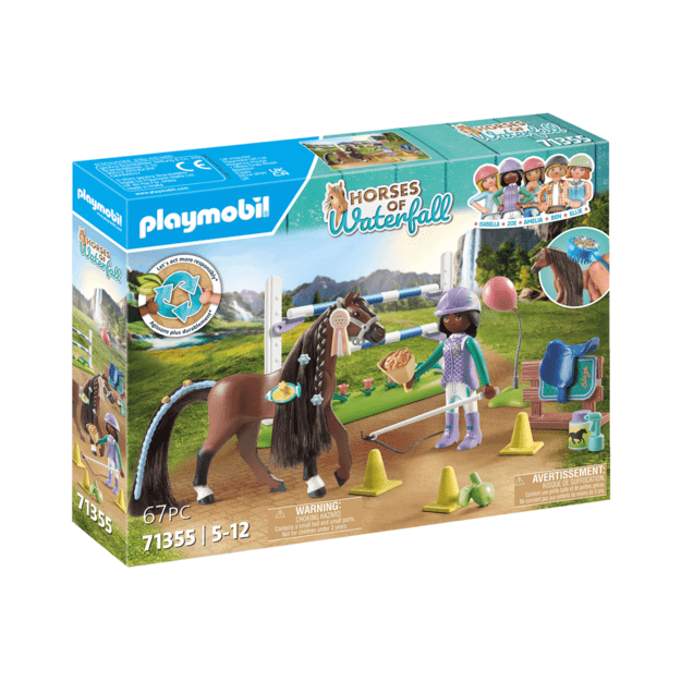 Playmobil - Jumping Arena with Zoe and Blaze (71355)