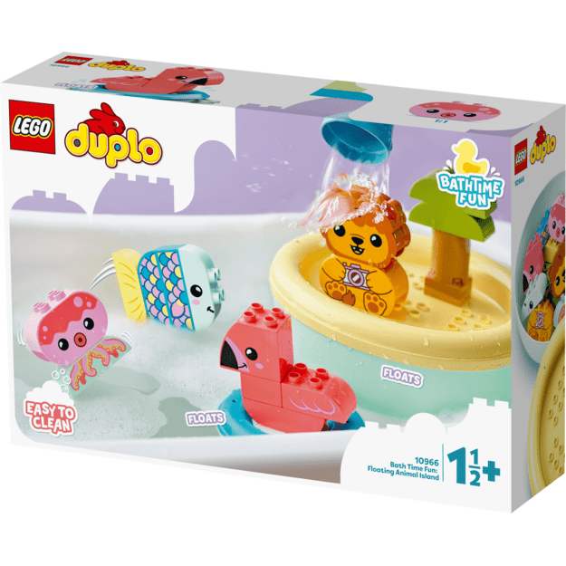 LEGO Duplo - Fun in bath - Floating animal island (10966)