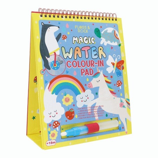 FLOSS & ROCK - Rainbow Fairy Easel Watercard and Pen - (43P6391)