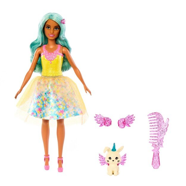 Barbie - Touch of Magic Fairytale Doll Teresa with Bunny (HLC36)