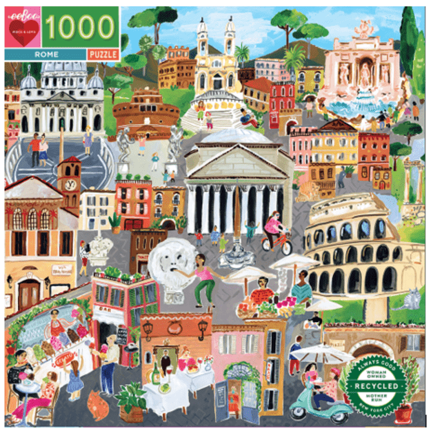 eeBoo - Puzzle 1000 pcs - Rome - (EPZTROM)