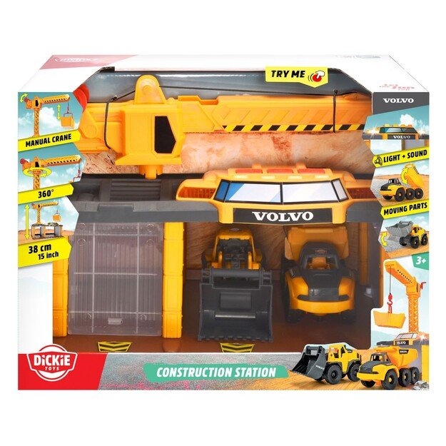 Dickie Toys - Volvo Construction Station (I-203726009)