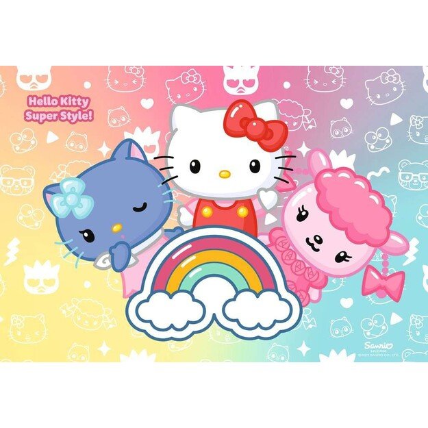 Ravensburger - Puzzle Hello Kitty Super Style 2x24p