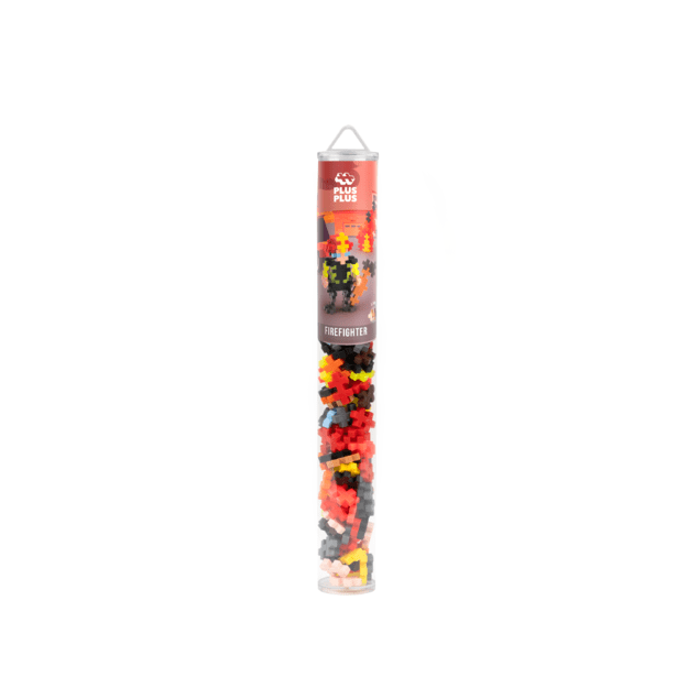 Plus-Plus - Firefighter / 100 pcs Tube (4294)