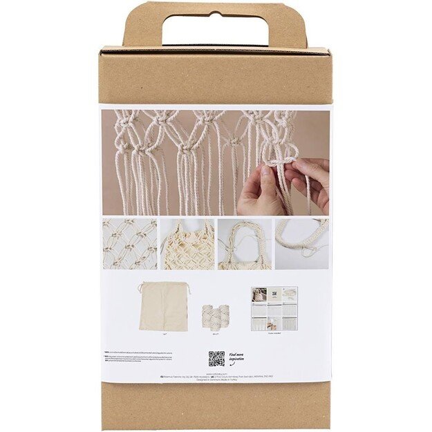 DIY Kit - Craft Kit Macramé - Bag (977623)