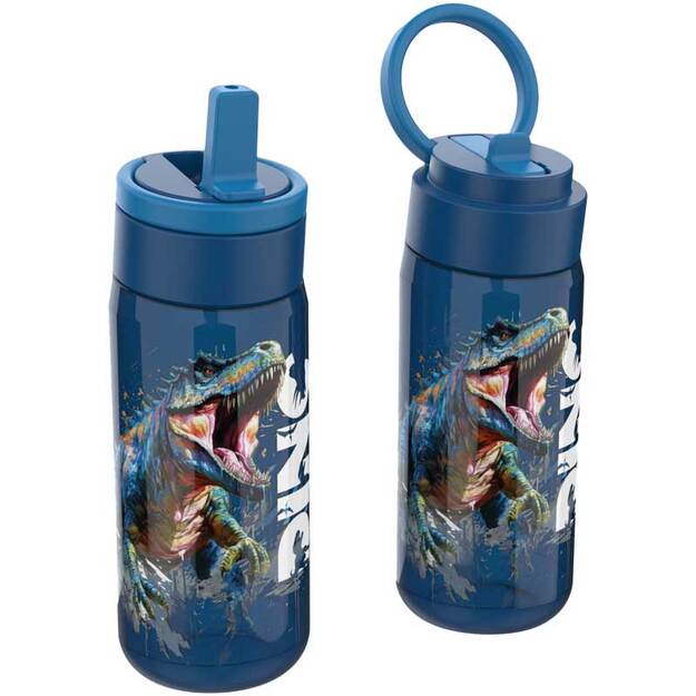 Stor - Lunch Buddies - Water Bottle 600 ml - T-Rex (088908721-21008346)