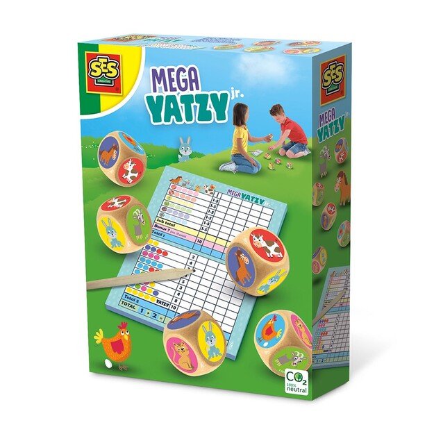 SES Creative - Game - Yatzy - Mega Junior - (S02294)