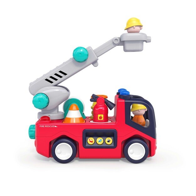 Kinder and Kids - Fire truck with lights, music & movement (K10107)