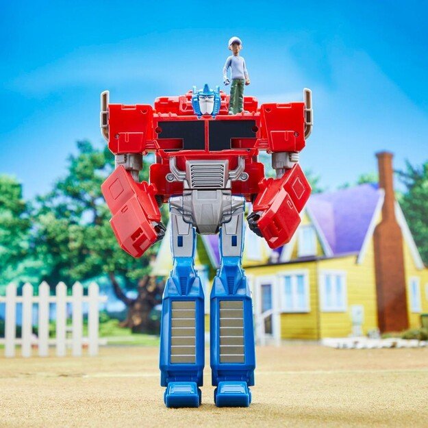 Transformers - Earthspark Spinchanger Optimus (F7663)