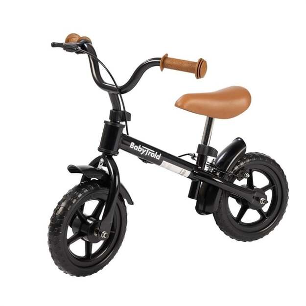 BabyTrold - Balance Bike - Black/Brown