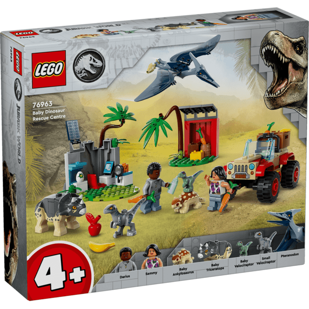 LEGO Jurassic World - Baby Dinosaur Rescue Center (76963)