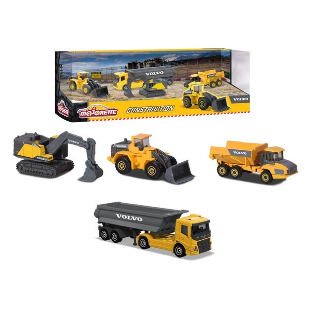 Majorette - Volvo Construction Giftset (4 pcs) (212057287SDN)