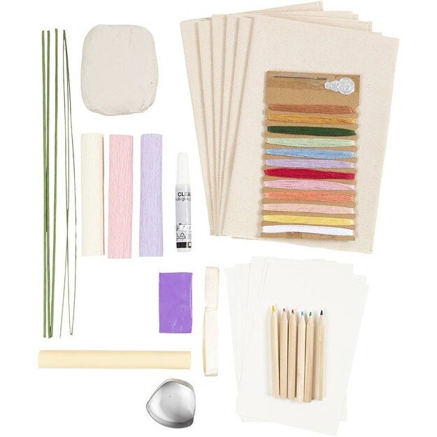 Craft Kit - Table Decoration - Pastel colours (977696)