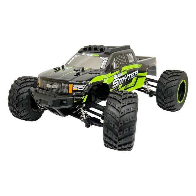 BLACKZON - Smyter MT 1/12 4WD Electric Monster Truck - Green (540110)