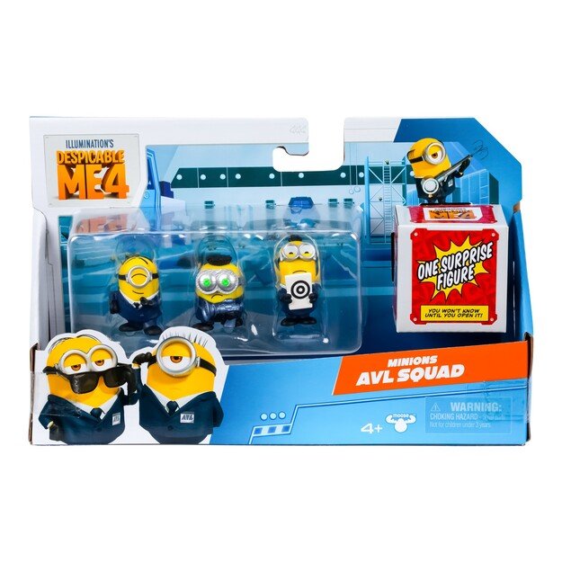 Despicable Me 4 5 CM MINI MAYHEM FIGS 4 packs, 2 asstd (20324)