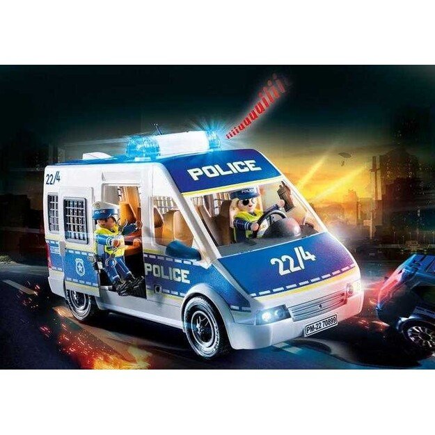 Playmobil - Police Van with Lights and Sound (70899)