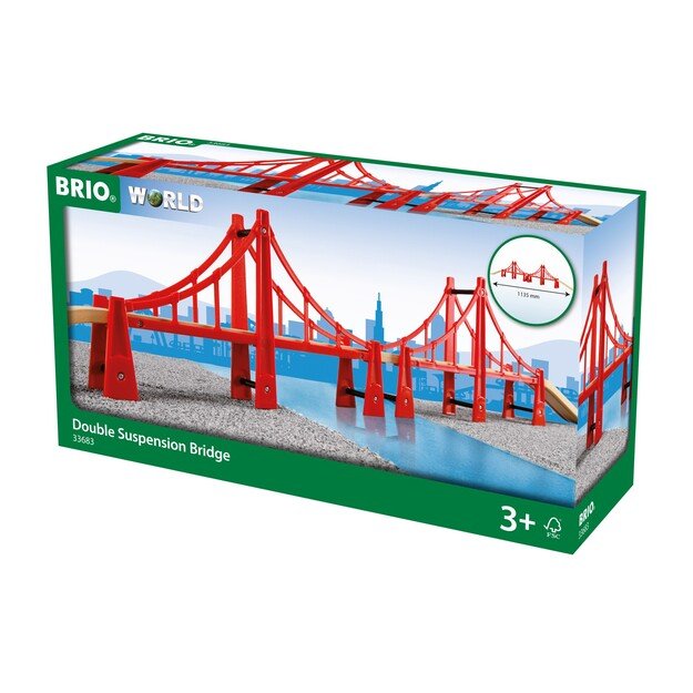 BRIO - Double Suspension Bridge (33683)