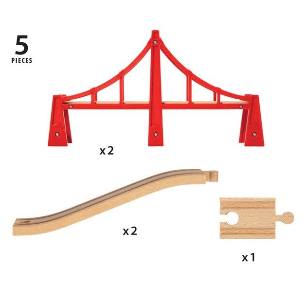 BRIO - Double Suspension Bridge (33683)