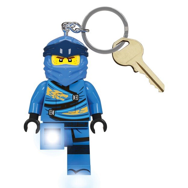 LEGO - Keychain w/LED Ninjago - Jay (4004036-LGL-KE148)