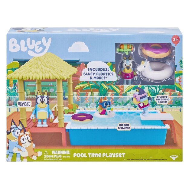 Bluey - Pool time playset - (90151)