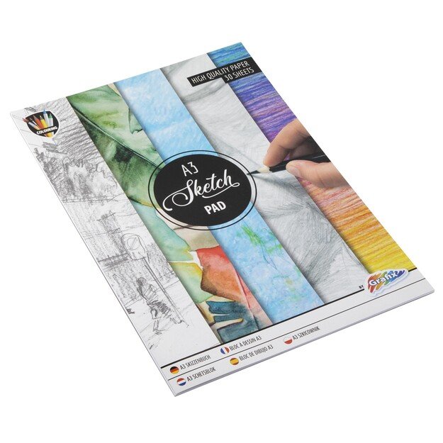 Grafix - Sketch Pad A3 - 30 Sheets - (K-150036)