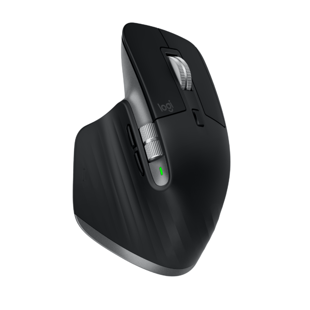 Logitech - MX Master 3S For Mac Performance Wireless Mouse - SPACE GREY