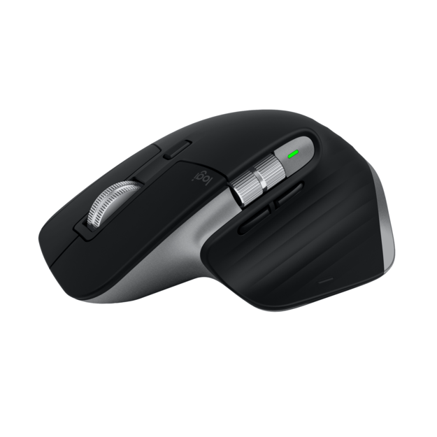 Logitech - MX Master 3S For Mac Performance Wireless Mouse - SPACE GREY