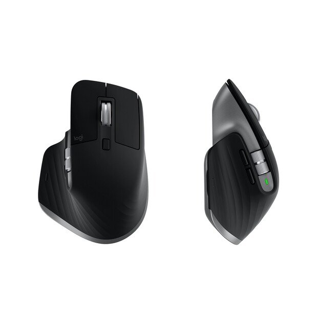 Logitech - MX Master 3S For Mac Performance Wireless Mouse - SPACE GREY