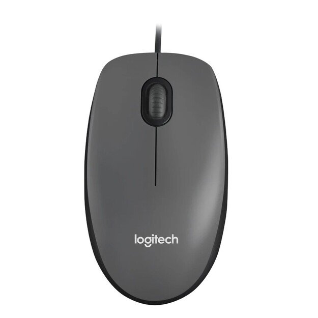 Logitech - Mouse M100 optical - Black - USB