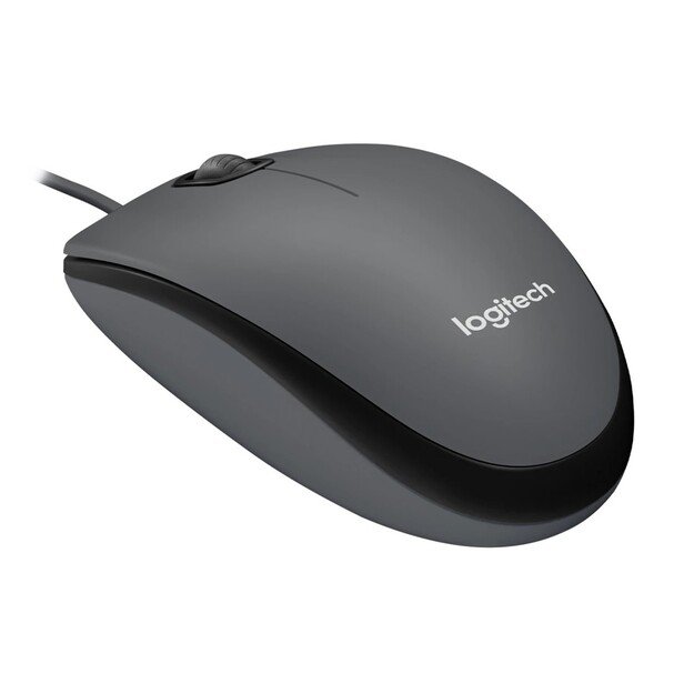 Logitech - Mouse M100 optical - Black - USB