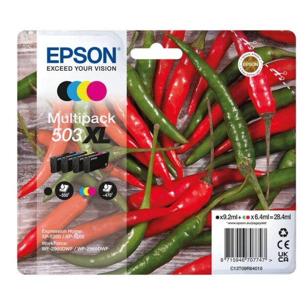 Epson - T503XL Multipack 4-colours Ink