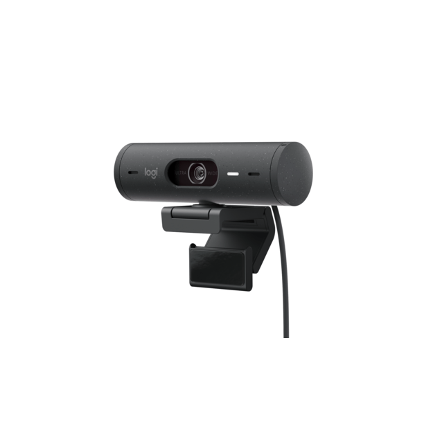 Logitech - Brio 500 Full HD Webcam USB-C GRAPHITE