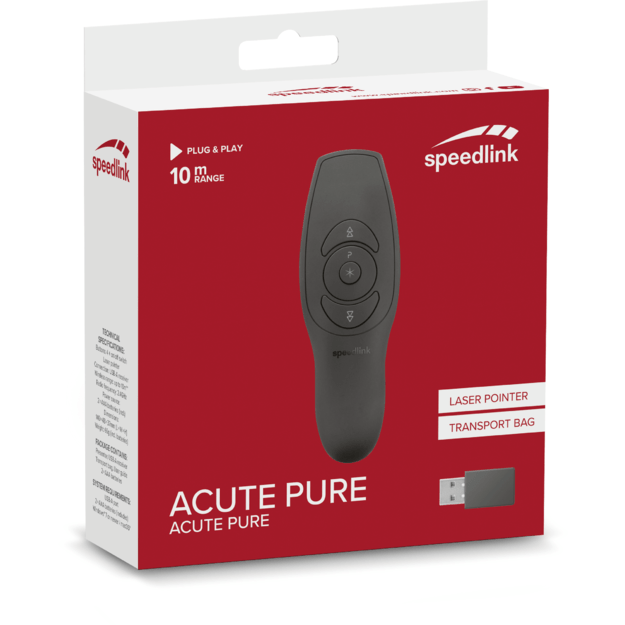 Speedlink - ACUTE PURE Presenter, black