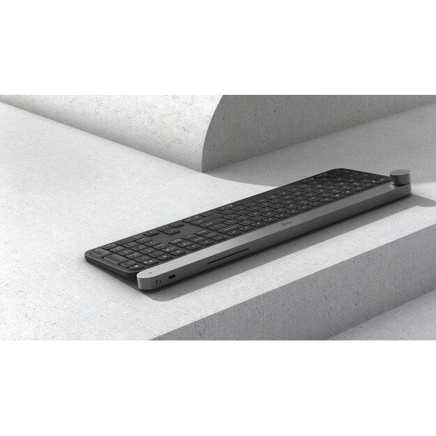 Logitech - Craft Advanced keyboard with creative input dial - Nordic Layout