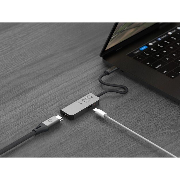 LINQ - 2in1 USB-C -  HDMI Adapter