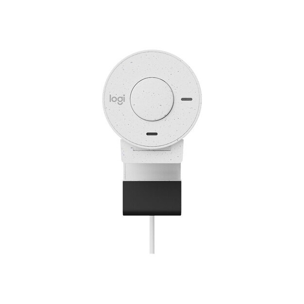 Logitech - Brio 300 Full HD webcam, Off-white