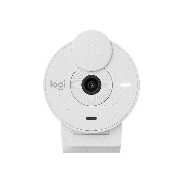 Logitech - Brio 300 Full HD webcam, Off-white