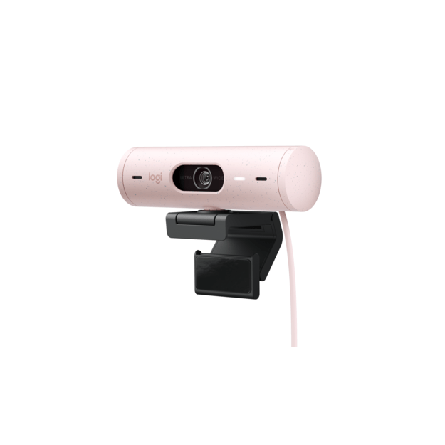 Logitech - Brio 500 Full HD Webcam USB-C ROSE