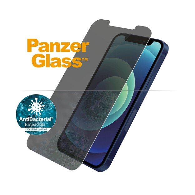 PanzerGlass - Privacy Screen Protector Apple iPhone 12 Mini - Standard Fit