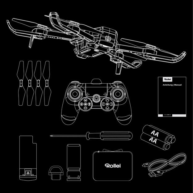 Rollei - Fly 80 Combo - Camera Drone