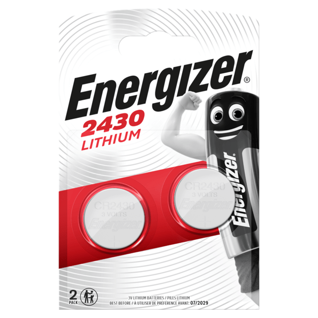 Energizer - Battery Lithium S CR2430 (2-pack)