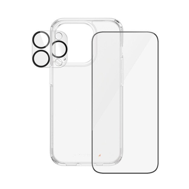 PanzerGlass - 3-i-1 Protection Pack - Apple iPhone 15 Pro