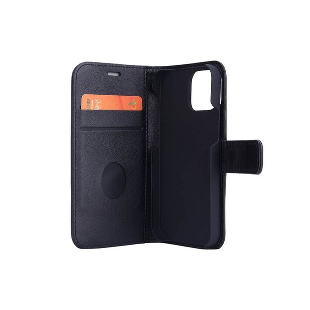 RadiCover - Radiationprotected Mobilewallet iPhone - iPhone 13 Mini Flipcover Black