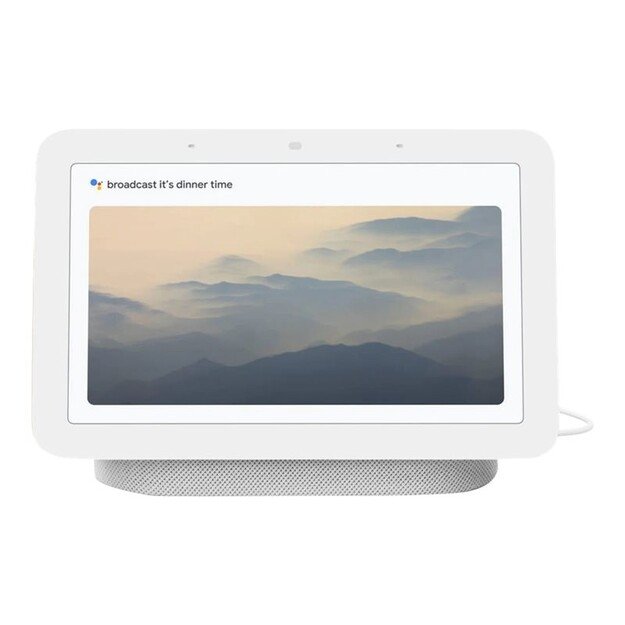 Google - Nest Hub 2nd Gen Chalk (hvid)