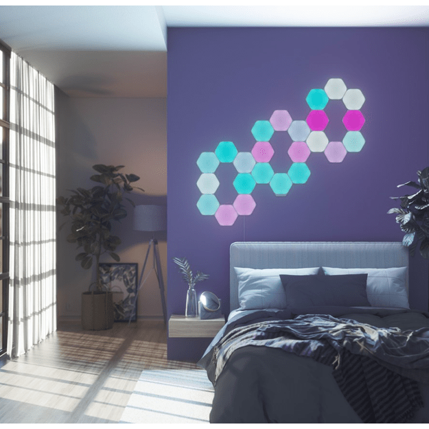 Nanoleaf - Shapes - Hexagons Expansion Pack - 3 Panels