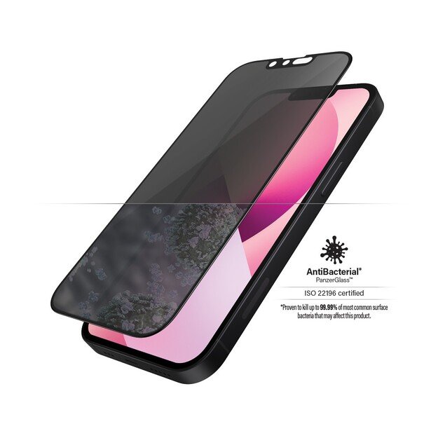 PanzerGlass - Privacy Screen Protector Apple iPhone 13 Mini - Edge-to-Edge