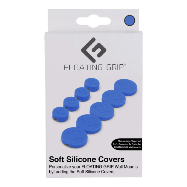 Floating Grip Wall Mount Covers (Blue)