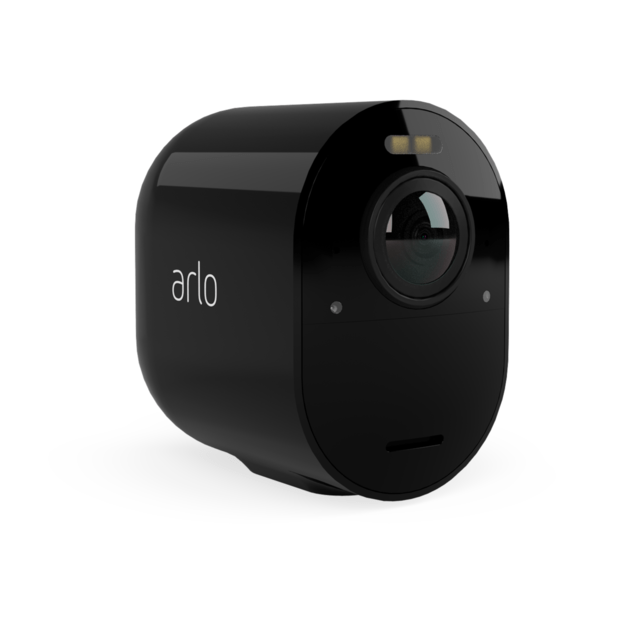 Arlo - Ultra 2 Spotlight Camera 2x Camera Kit - Black