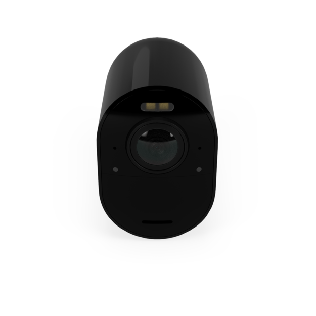 Arlo - Ultra 2 Spotlight Camera 2x Camera Kit - Black